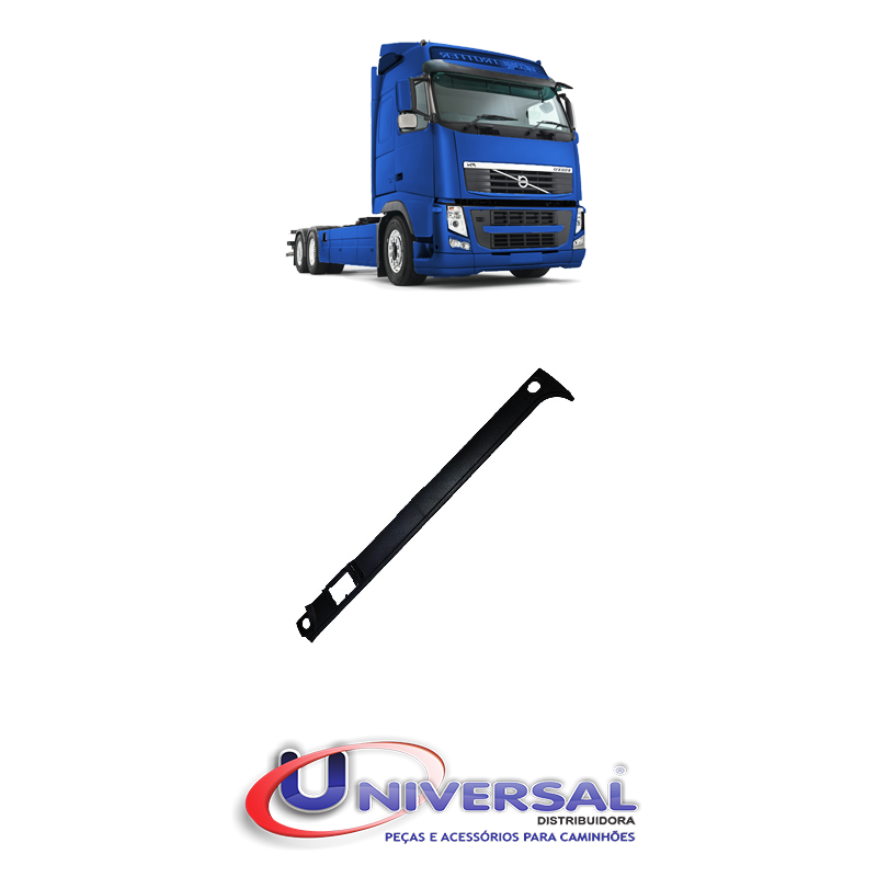 Acabamento Coluna Parabrisa Inox Scania S S S Produtos Universal Distribuidora